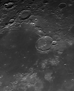 Gassendi crater moon